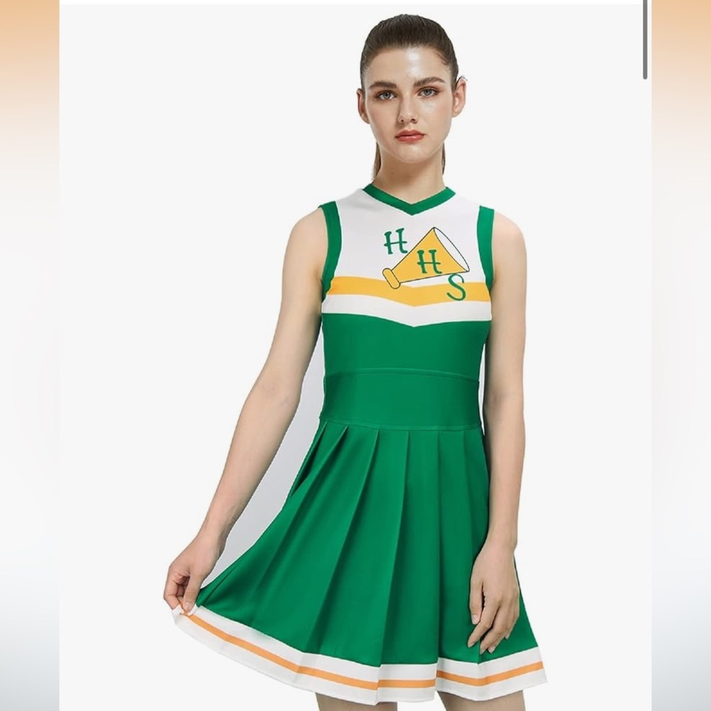 Green Cheerleader Dress